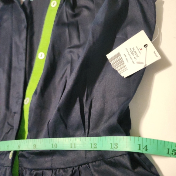 Tommy Hilfiger Navy Blue Sleeveless Midi Dress Size 2 - Picture 8 of 10